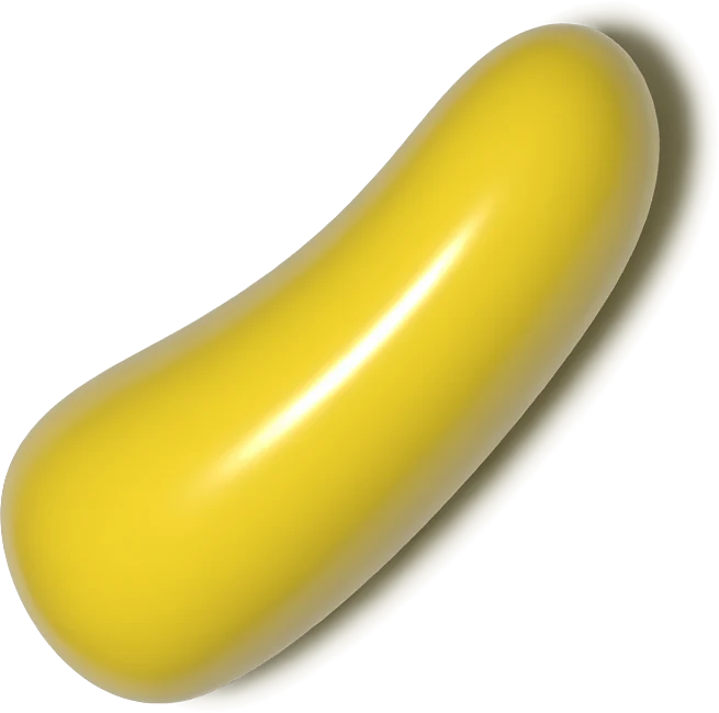 Glossy yellow WIDR brand form representing added girth